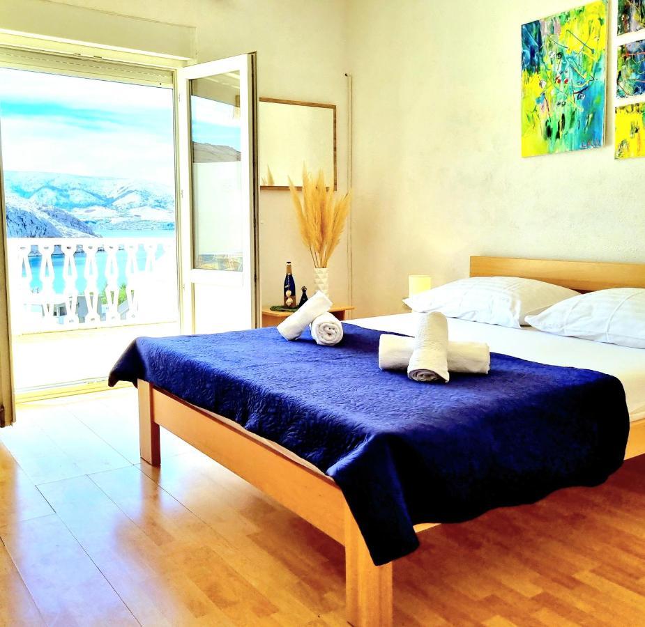 Stanko Sea View Apartman Metajna Kültér fotó
