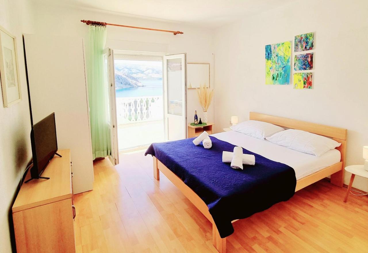 Stanko Sea View Apartman Metajna Kültér fotó